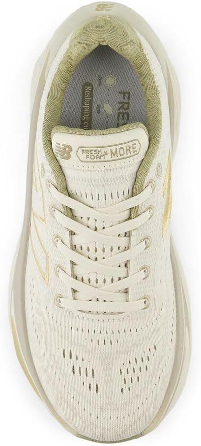 image:imageNew Balance Womens Fresh Foam X More V5LinenStonewareGold Metallic