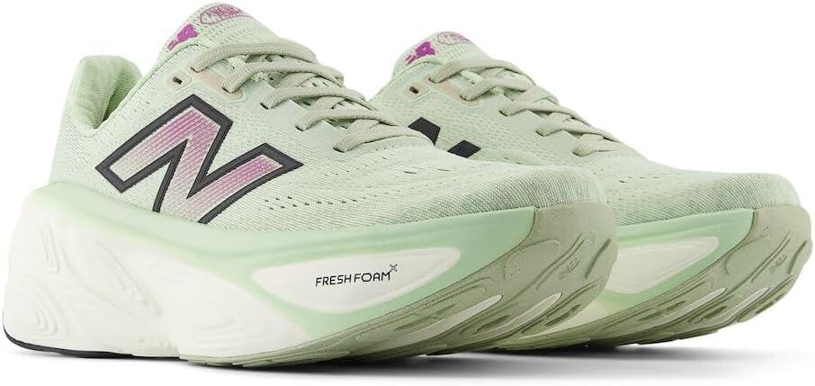 image:imageNew Balance Womens Fresh Foam X More V5Natural MintPurple FuchsiaBlack