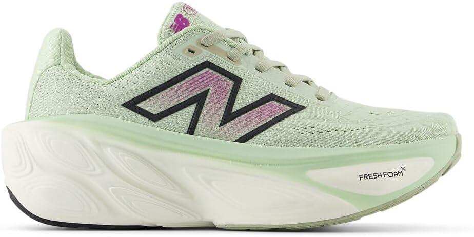 image:imageNew Balance Womens Fresh Foam X More V5Natural MintPurple FuchsiaBlack