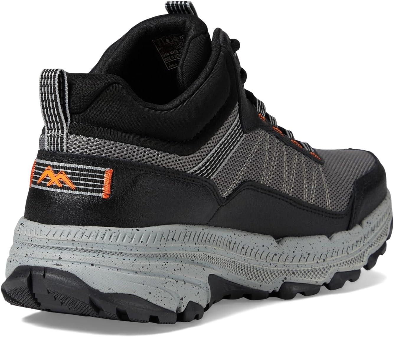 image:imageSkechers Mens Go Run Trail Altitude 20 Ridgetop MidtopCharcoalOrange