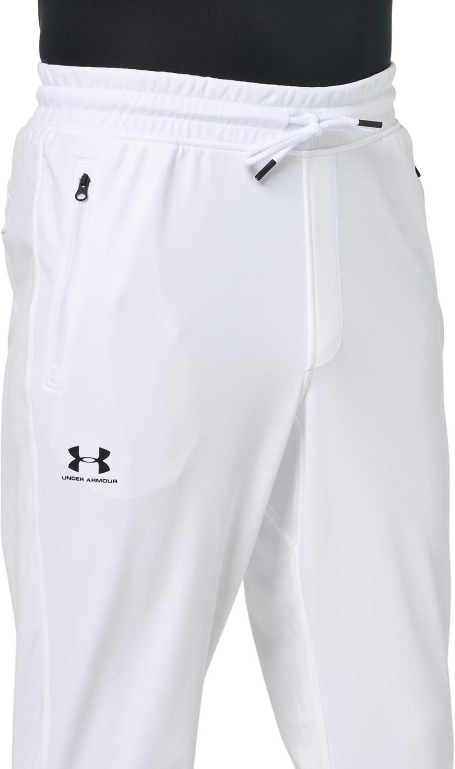 image:imageUnder Armour Mens Sportstyle Tricot Jogger100 White Black