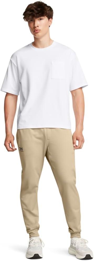 image:imageUnder Armour Mens Sportstyle Tricot Jogger299 City Khaki Black