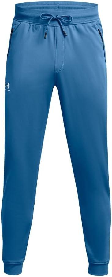 image:imageUnder Armour Mens Sportstyle Tricot Jogger406 Photon Blue White