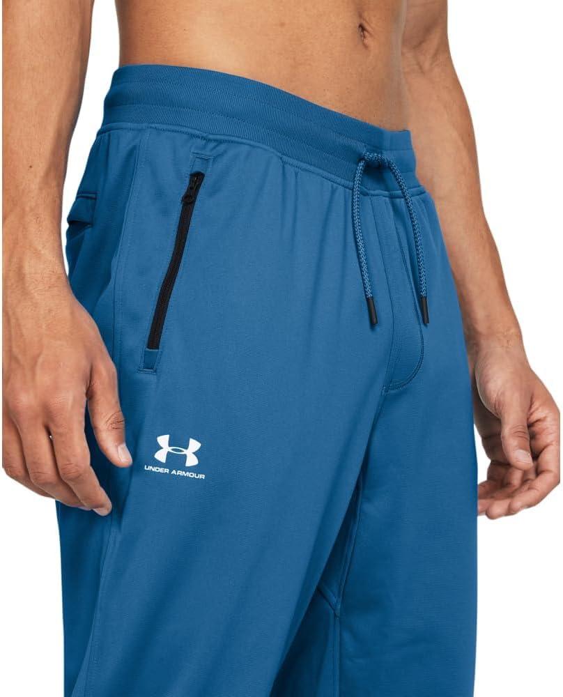 image:imageUnder Armour Mens Sportstyle Tricot Jogger406 Photon Blue White