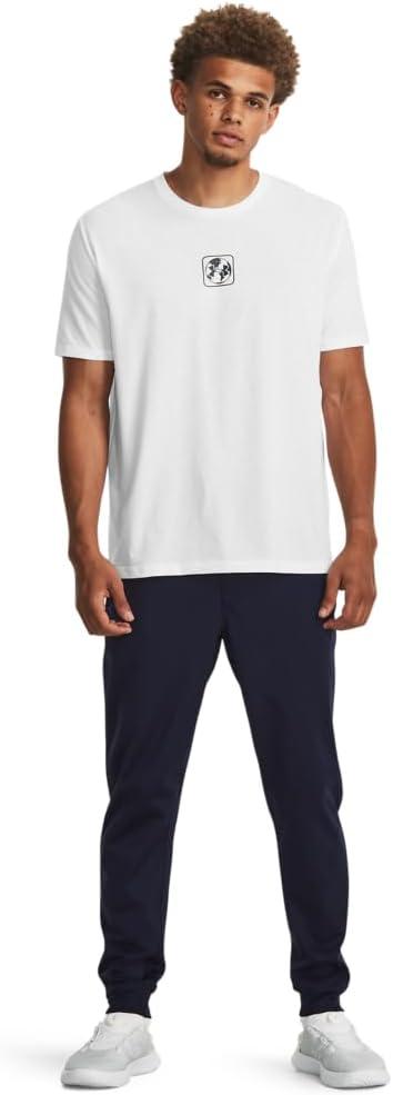 image:imageUnder Armour Mens Sportstyle Tricot Jogger411 Midnight Navy Black