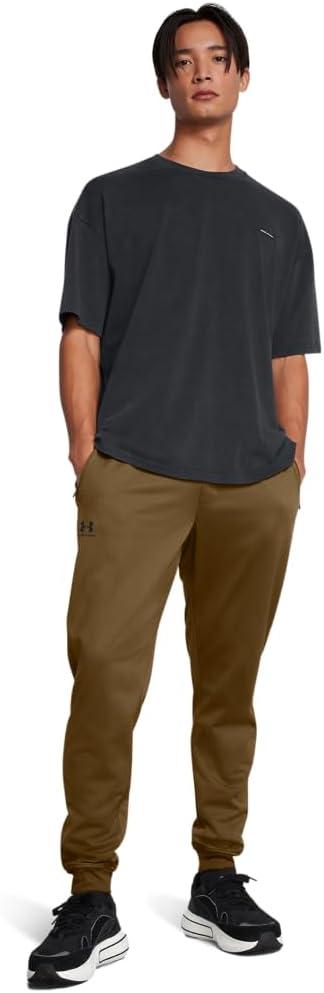 image:imageUnder Armour Mens Sportstyle Tricot Jogger498 Coyote Black