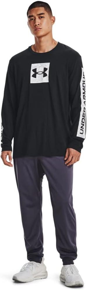 image:imageUnder Armour Mens Sportstyle Tricot Jogger559 Tempered Steel Black
