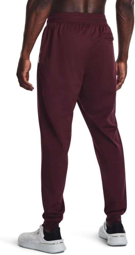image:imageUnder Armour Mens Sportstyle Tricot Jogger601 Dark Maroon White