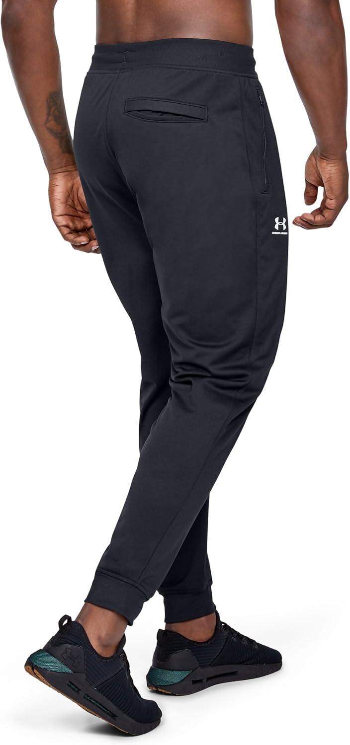 image:imageUnder Armour Mens Sportstyle Tricot JoggerBlack White
