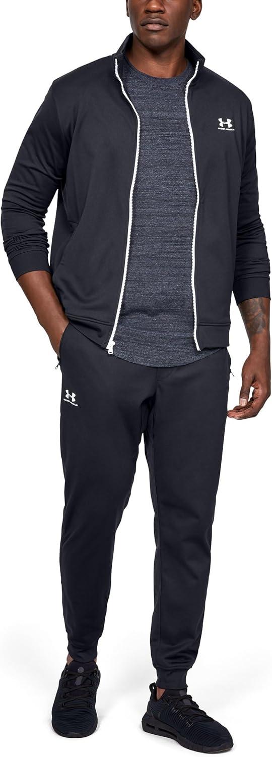 image:imageUnder Armour Mens Sportstyle Tricot JoggerBlack White