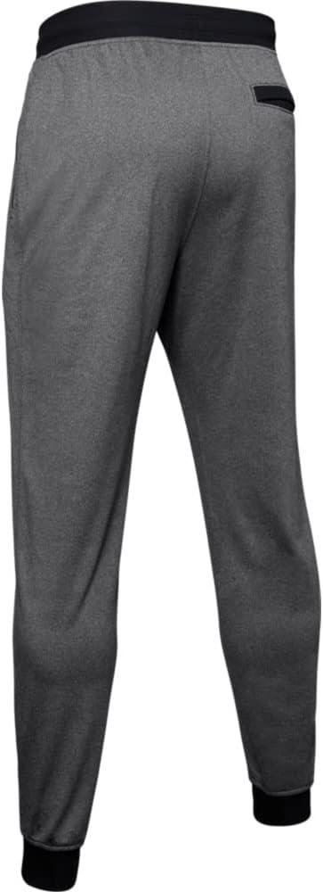 image:imageUnder Armour Mens Sportstyle Tricot JoggerCarbon Heather Black