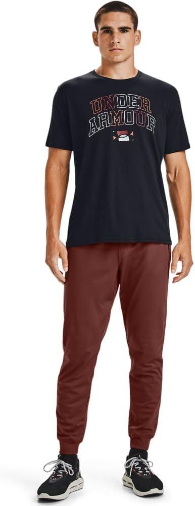 image:imageUnder Armour Mens Sportstyle Tricot JoggerCinna Red 688Black
