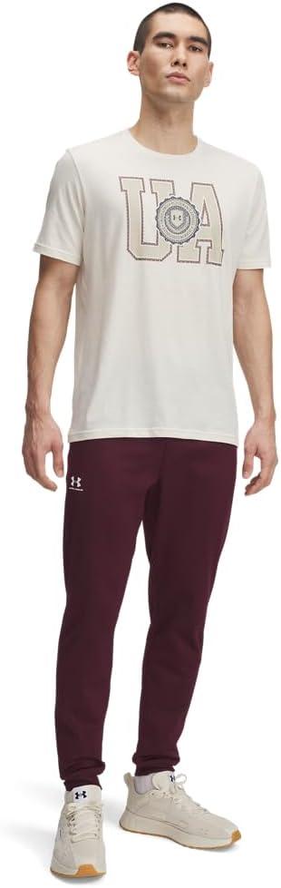 image:imageUnder Armour Mens Sportstyle Tricot JoggerDark Maroon White
