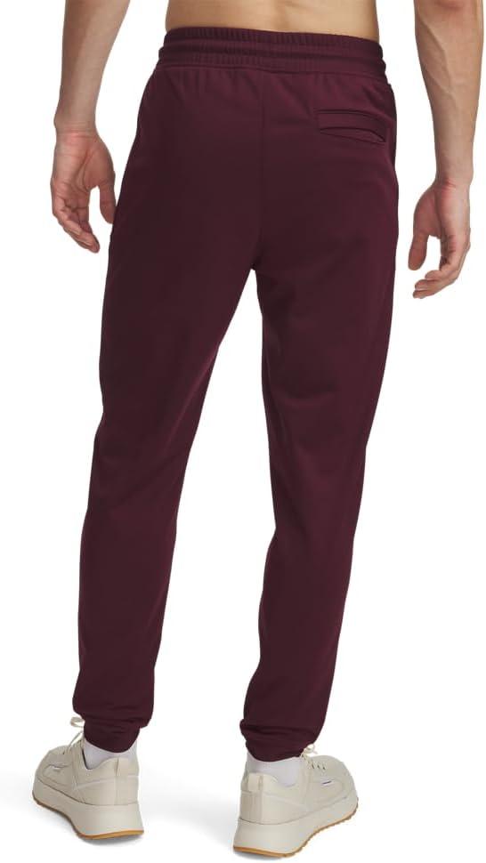 image:imageUnder Armour Mens Sportstyle Tricot JoggerDark Maroon White