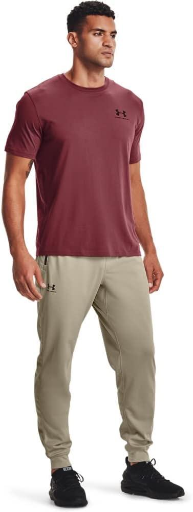 image:imageUnder Armour Mens Sportstyle Tricot JoggerKhaki Base 289Black