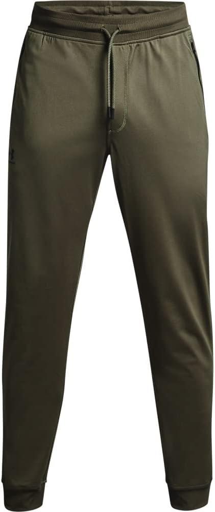 image:imageUnder Armour Mens Sportstyle Tricot JoggerMarine Od Green 390Black