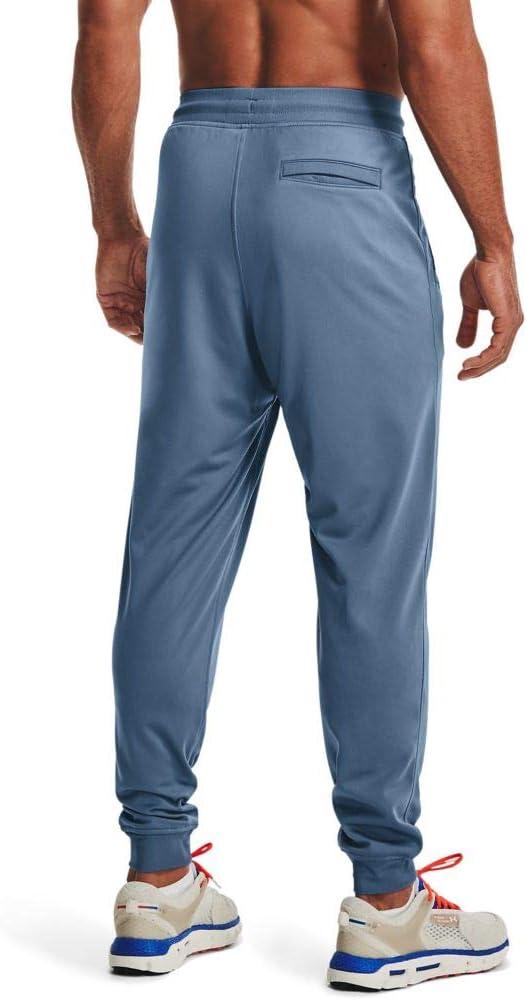 image:imageUnder Armour Mens Sportstyle Tricot JoggerMineral Blue 470Black