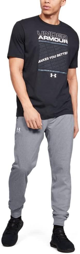 image:imageUnder Armour Mens Sportstyle Tricot JoggerSteel Light Heather