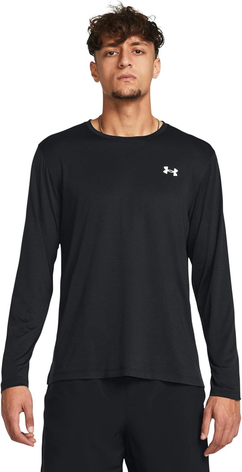 image:imageUnder Armour Mens Streaker Long SleeveBlackReflective
