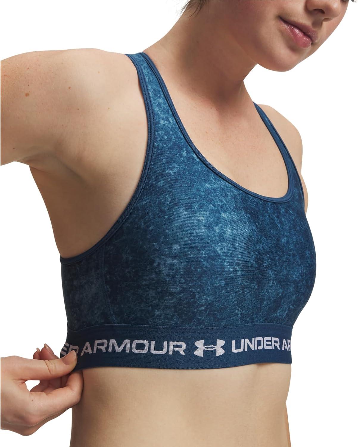 image:imageUnder Armour Womens CrossBack Mid PrintWham BlueWhite