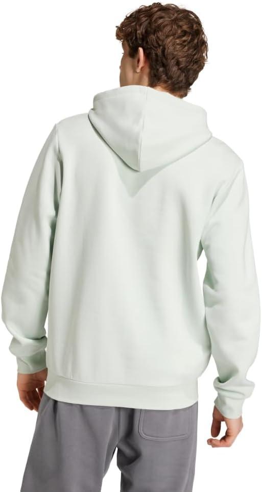 image:imageadidas Mens Essentials Fleece HoodieLinen Green