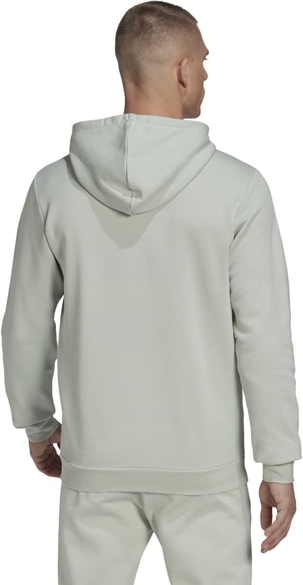 image:imageadidas Mens Essentials Fleece HoodieLinen Greengreen Oxide