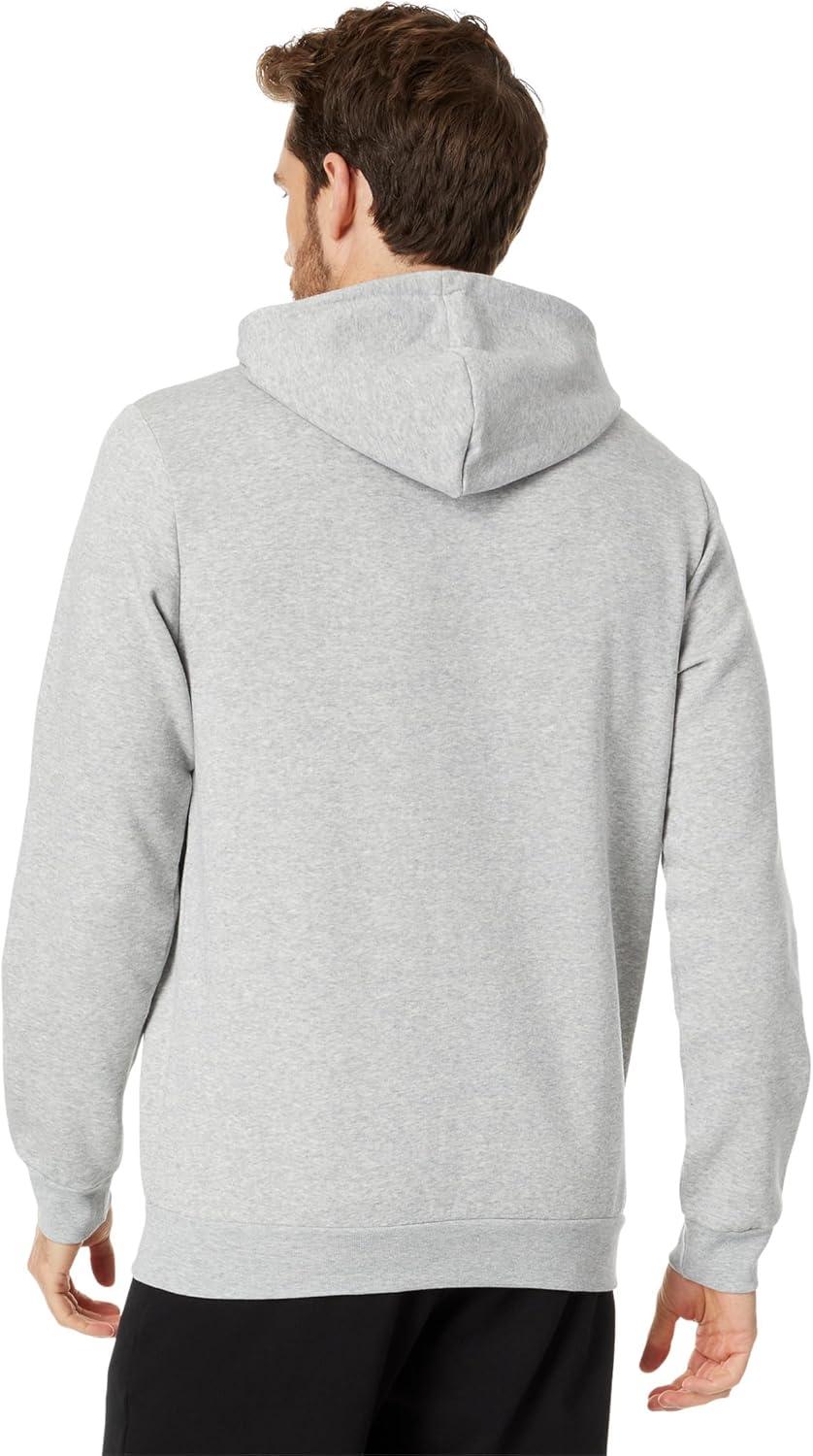 image:imageadidas Mens Essentials Fleece HoodieMedium Grey HeatherBlack
