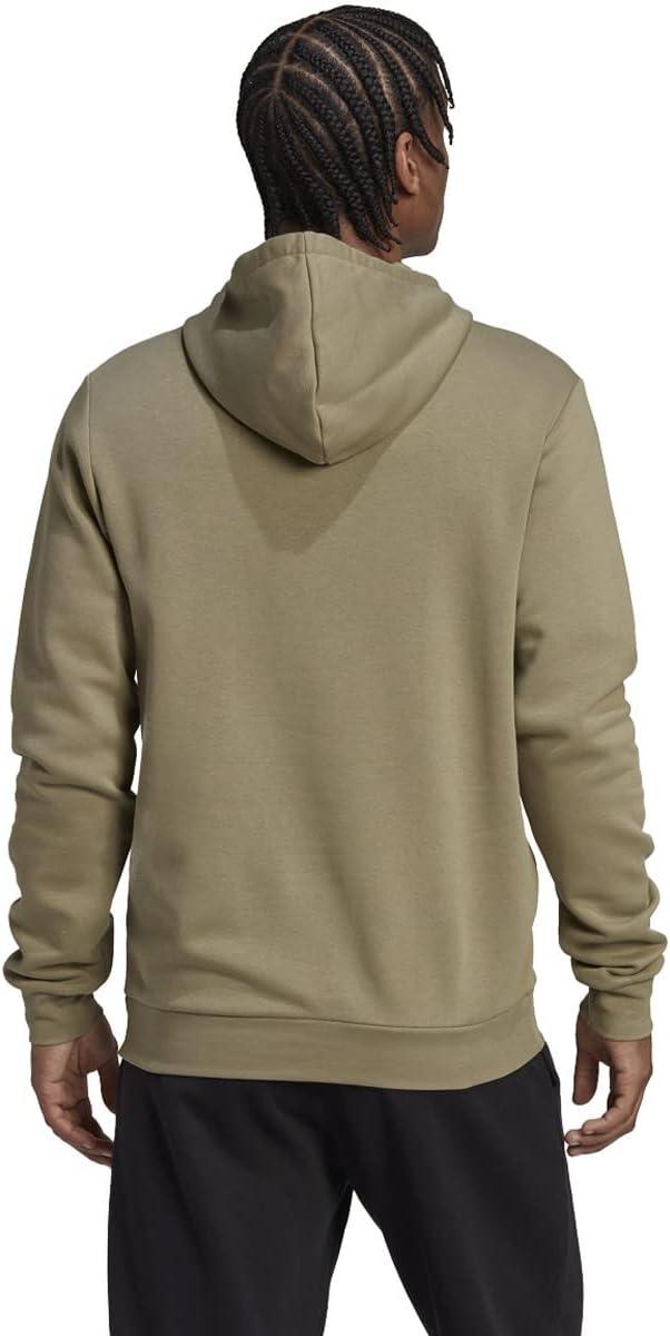 image:imageadidas Mens Essentials Fleece HoodieOrbit GreenWhite