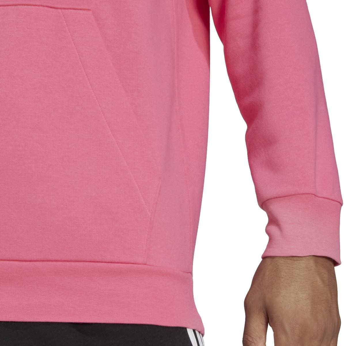 image:imageadidas Mens Essentials Fleece HoodiePulse Magentablack