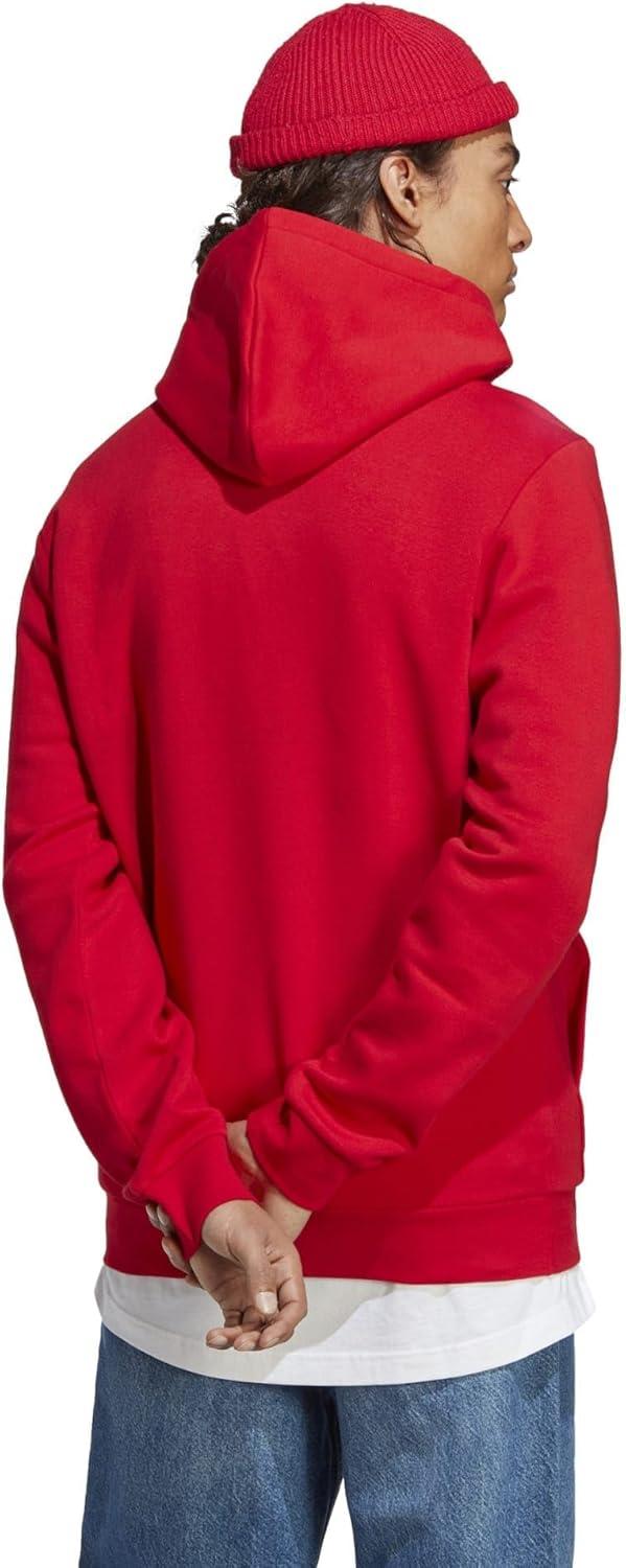 image:imageadidas Mens Essentials Fleece HoodieScarlet