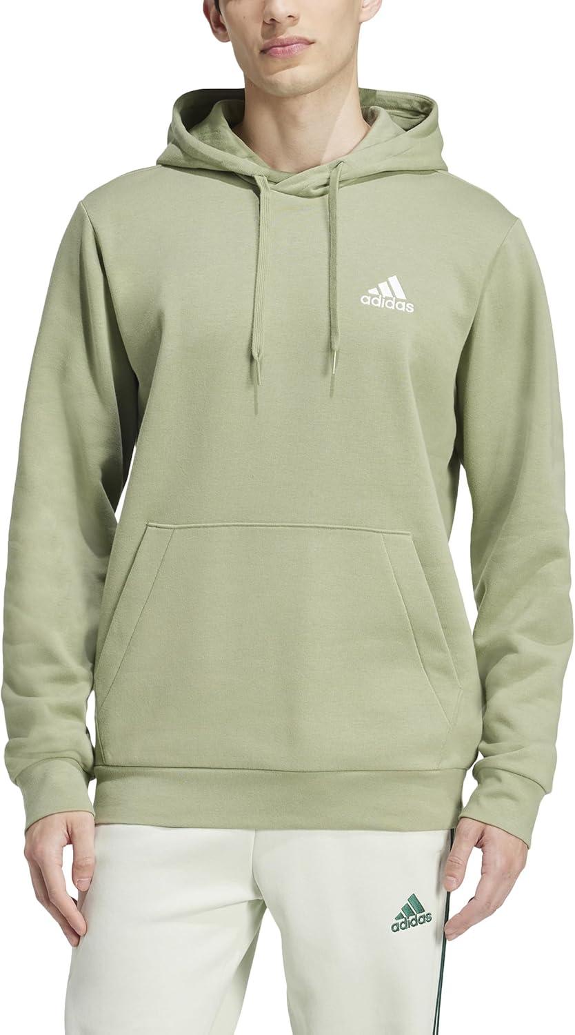 image:imageadidas Mens Essentials Fleece HoodieTent Green