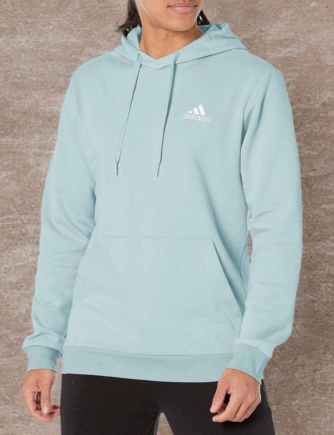 image:imageadidas Mens Essentials Fleece HoodieWonder Blue