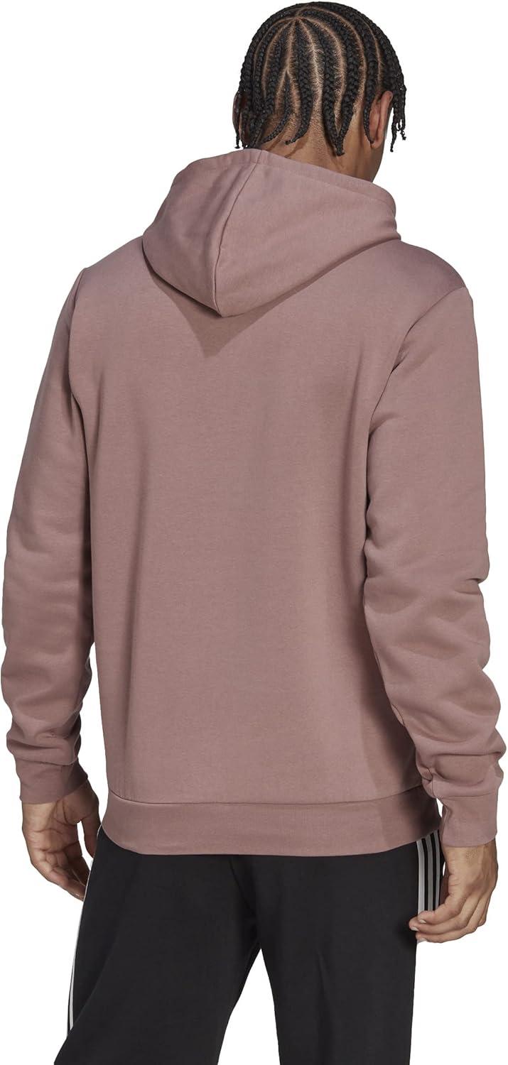 image:imageadidas Mens Essentials Fleece HoodieWonder OxideBlack