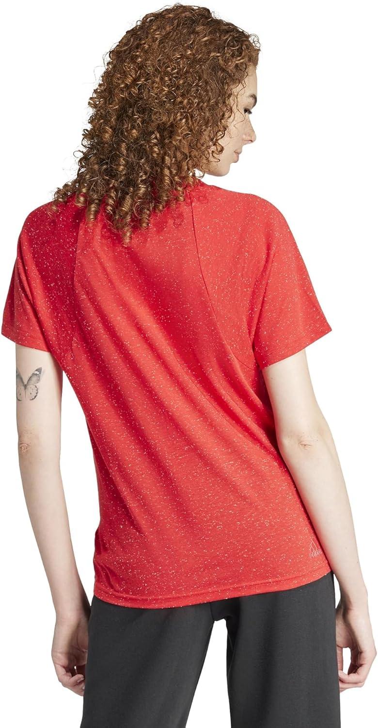image:imageadidas Womens Future Icons Winners 30 TShirtBetter Scarlet Melange