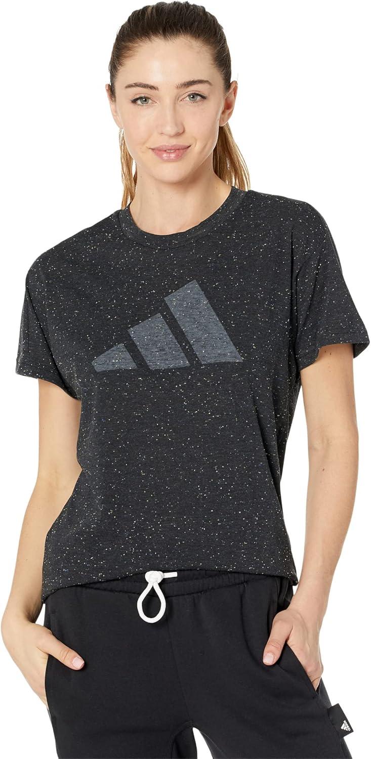 image:imageadidas Womens Future Icons Winners 30 TShirtBlack Melange