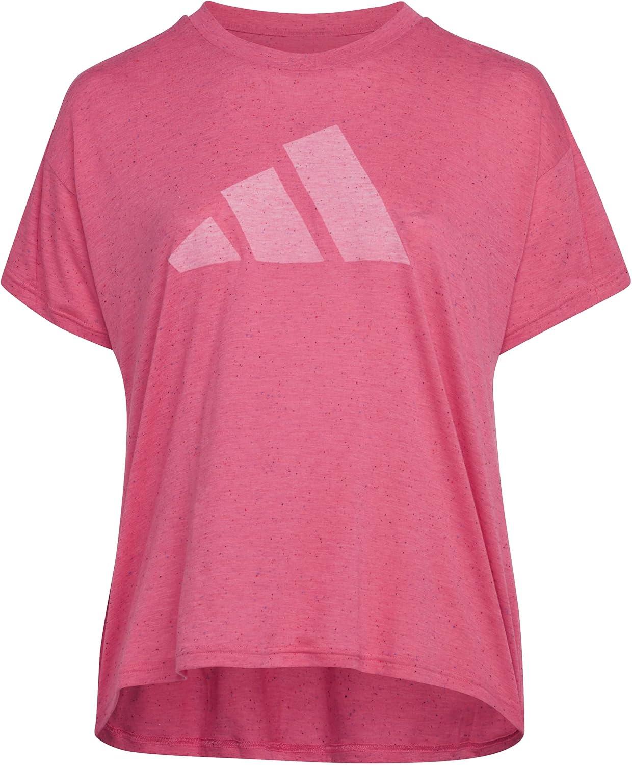 image:imageadidas Womens Future Icons Winners 30 TShirtPulse Magenta Melange