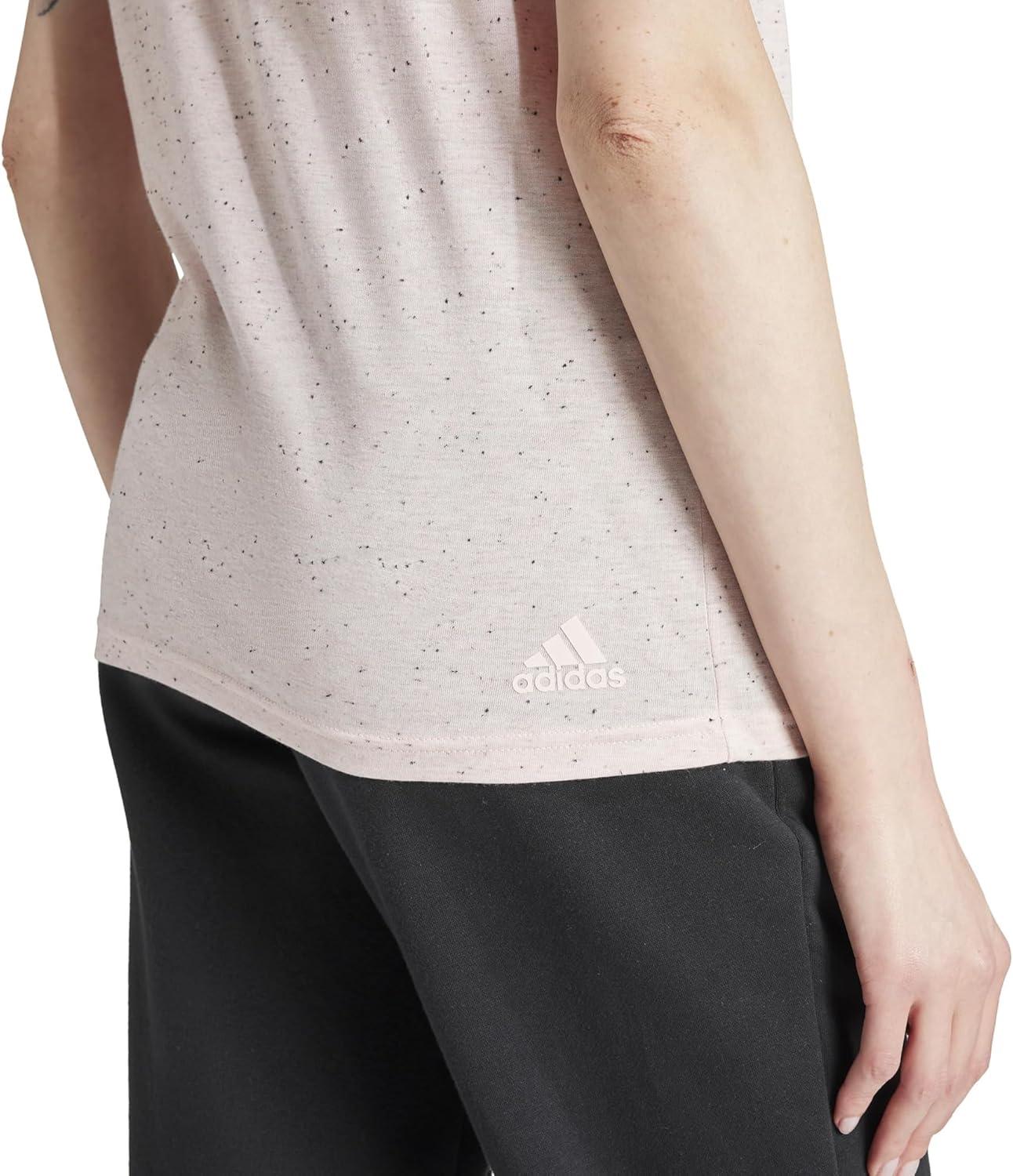 image:imageadidas Womens Future Icons Winners 30 TShirtSandy Pink Melange