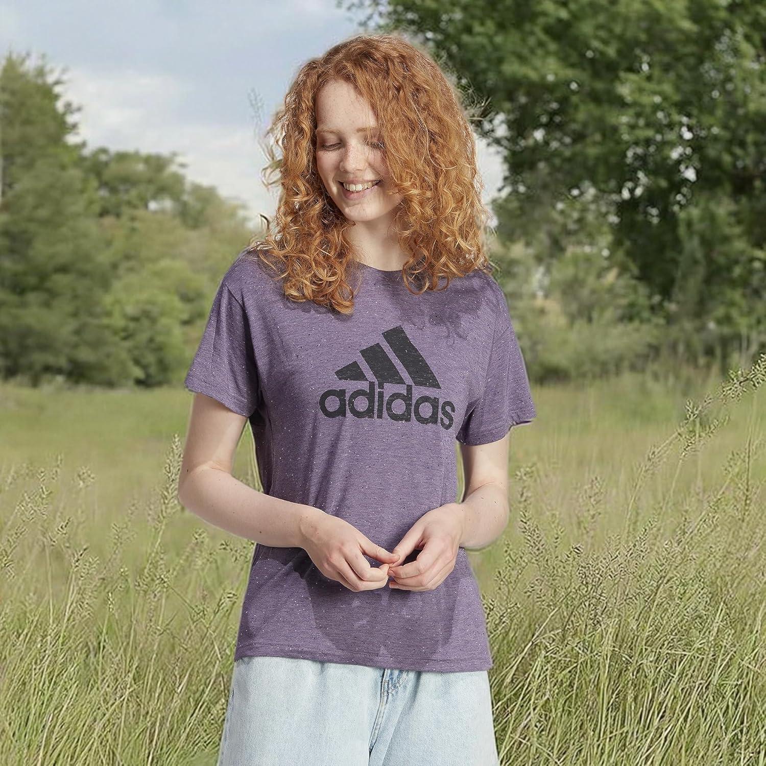 image:imageadidas Womens Future Icons Winners 30 TShirtShadow Violet Mel
