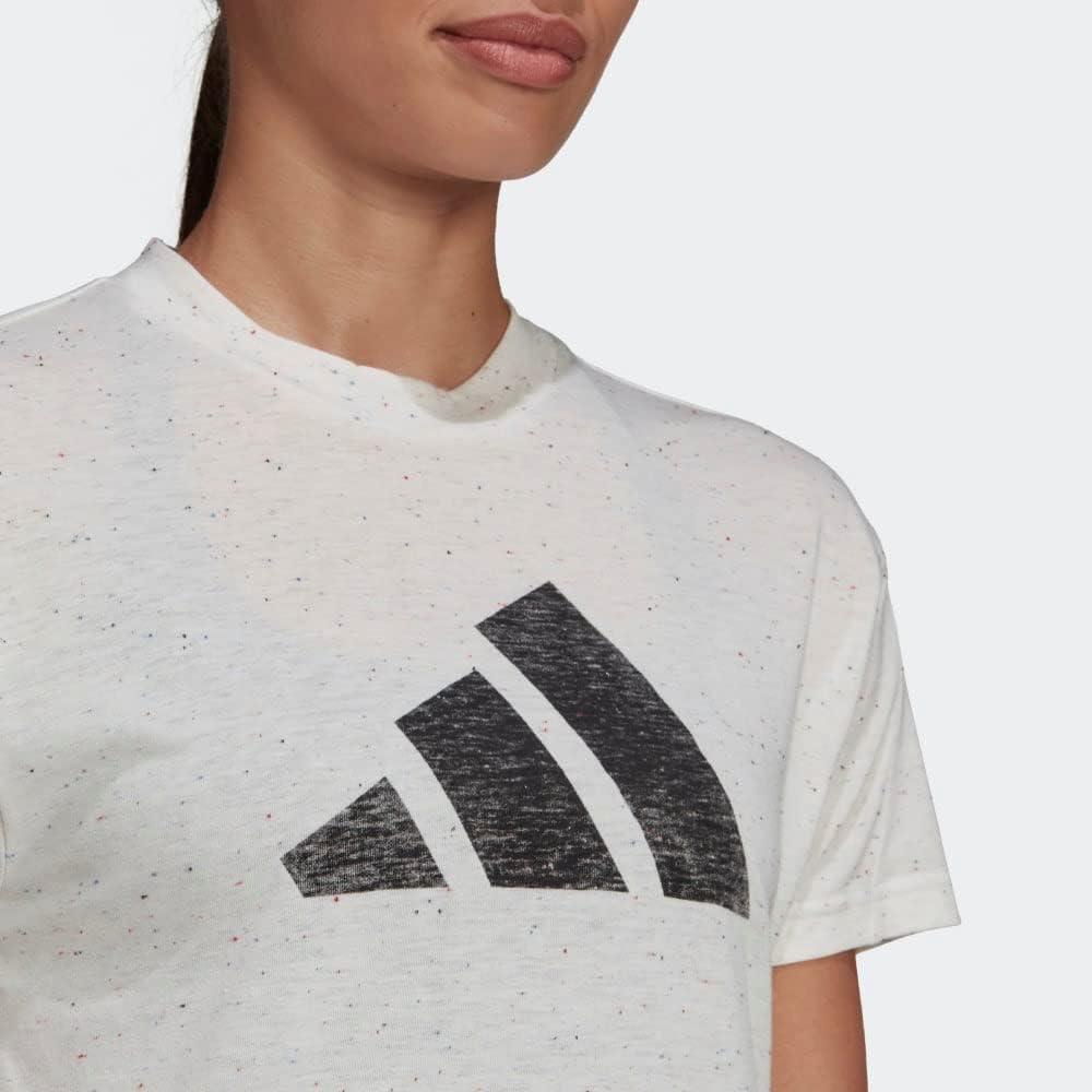 image:imageadidas Womens Future Icons Winners 30 TShirtWhite Melange