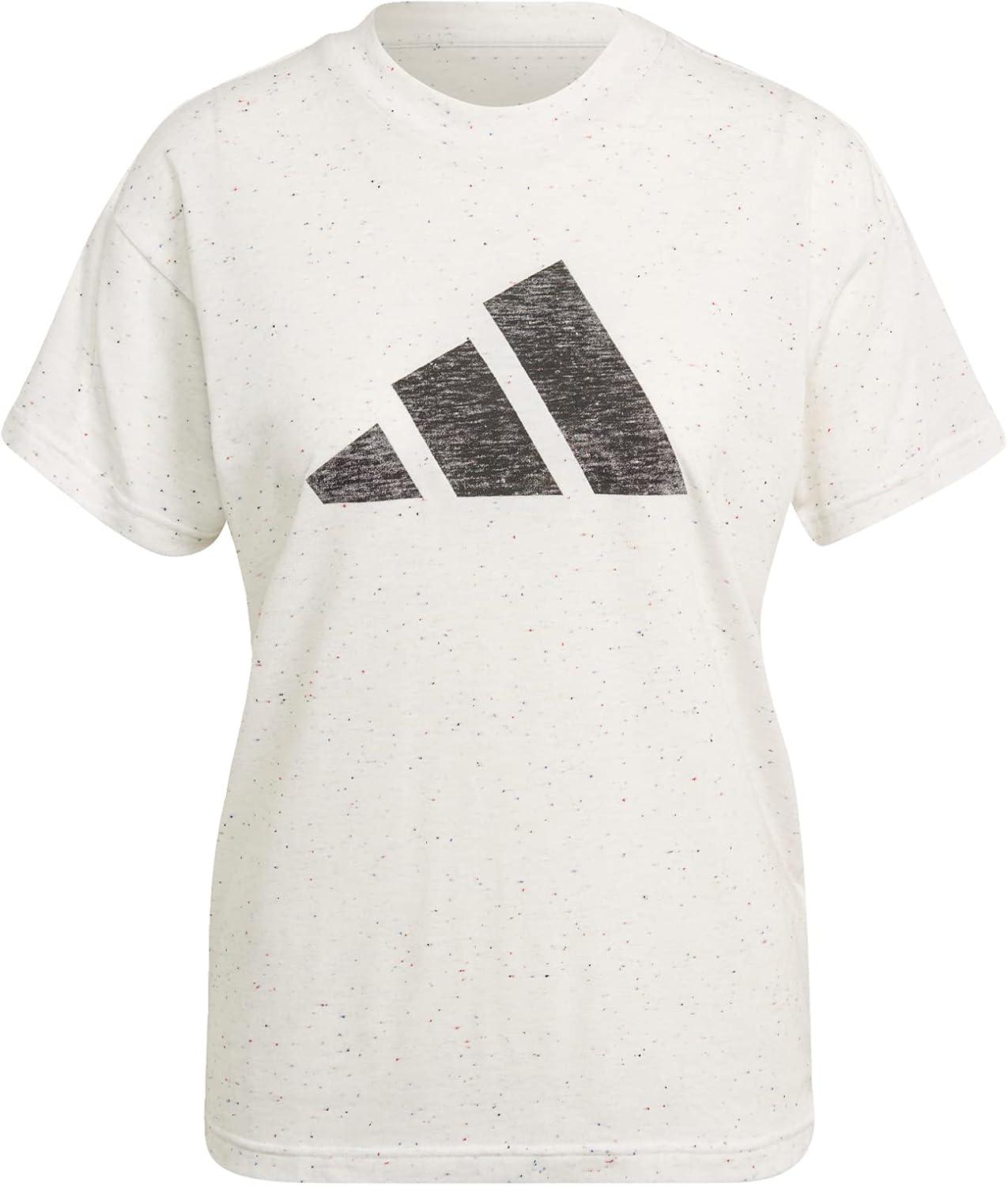 image:imageadidas Womens Future Icons Winners 30 TShirtWhite Melange