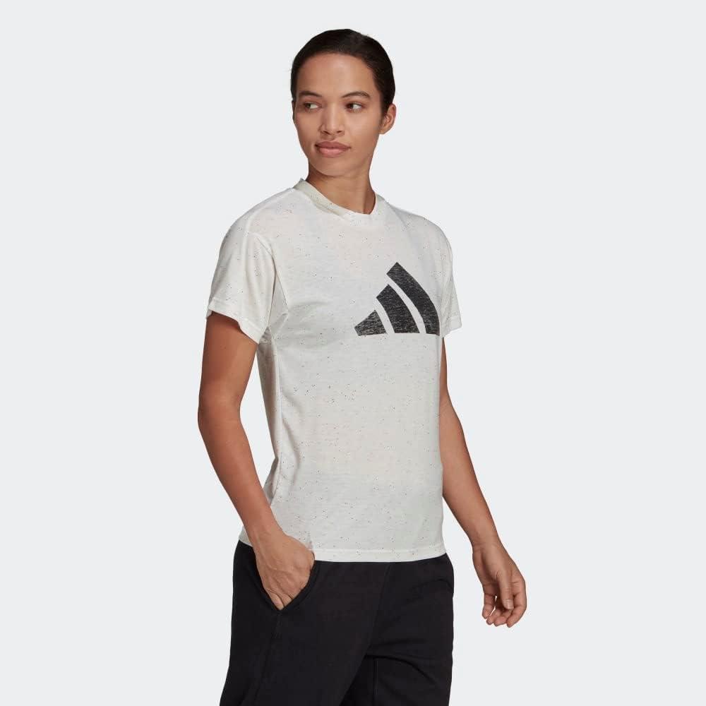 image:imageadidas Womens Future Icons Winners 30 TShirtWhite Melange