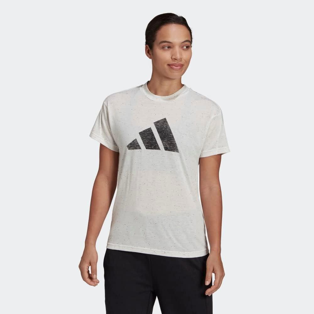 image:imageadidas Womens Future Icons Winners 30 TShirtWhite Melange