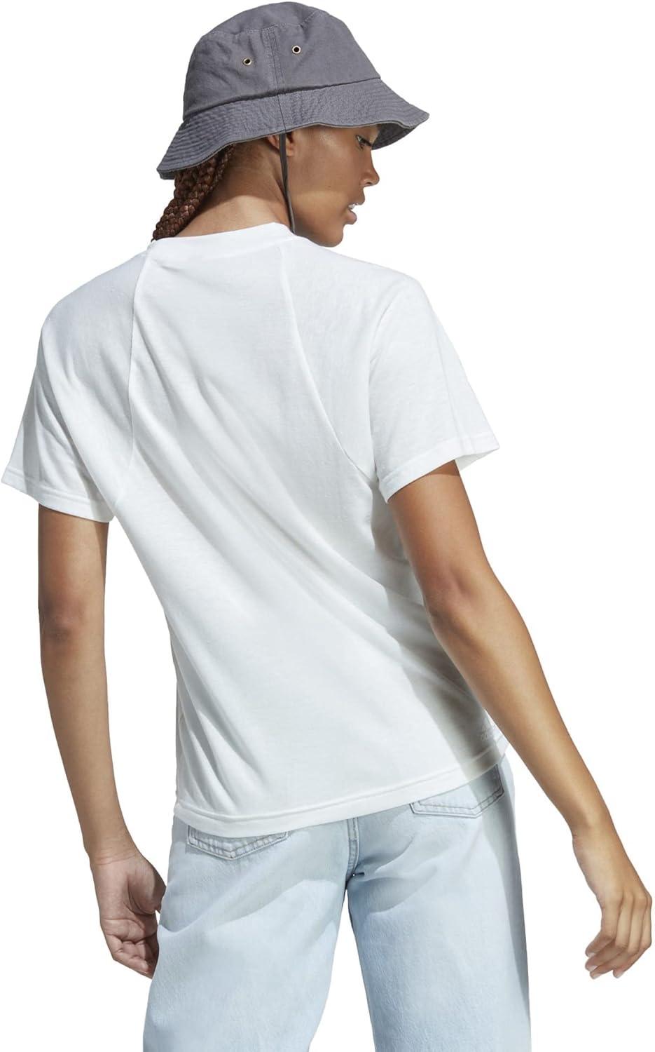 image:imageadidas Womens Future Icons Winners 30 TShirtWhite MelangeGrey