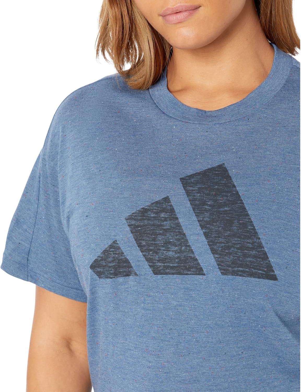 image:imageadidas Womens Future Icons Winners 30 TShirtWonder Steel Melange
