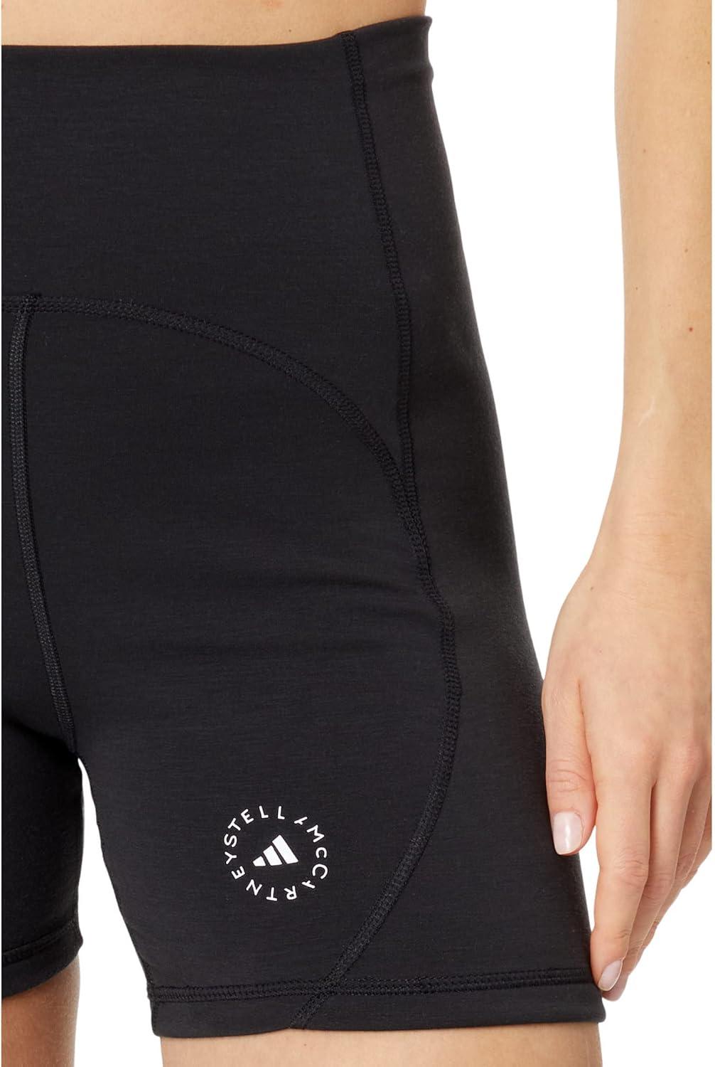 image:imageadidas Womens Truestrength Yoga Short Tights Ib1397BlackWhite