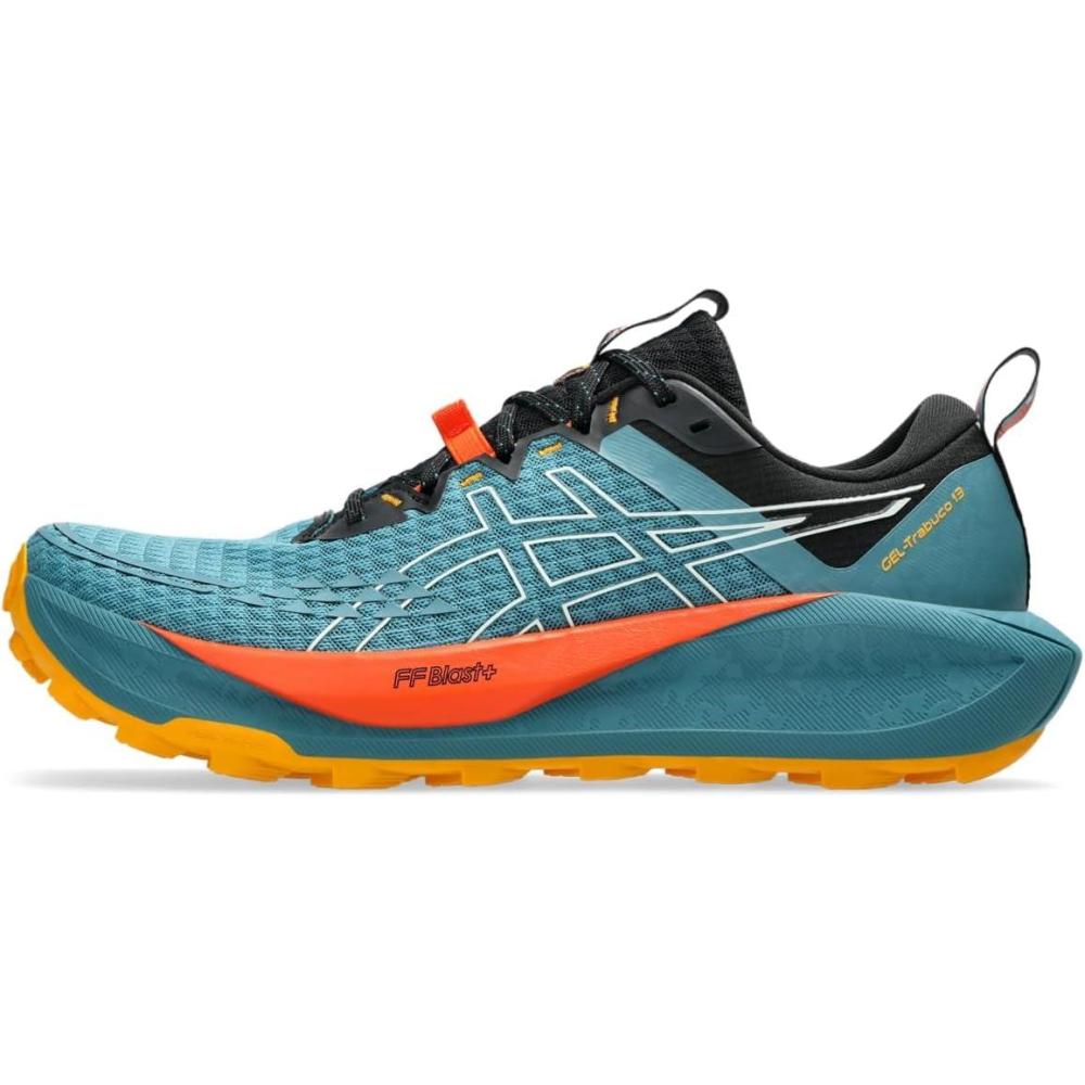 image:imageASICS Mens GelTrabuco 13 Running ShoesAtlantis BluePure Aqua