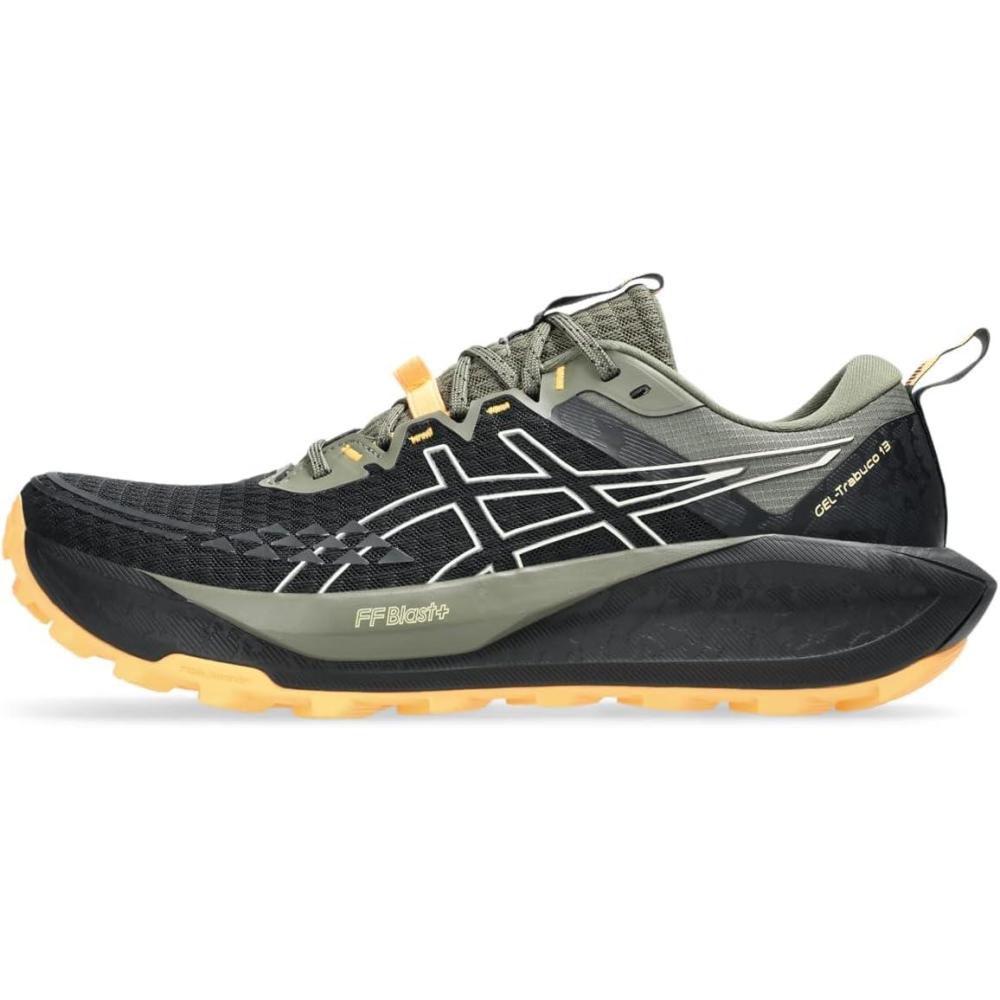 image:imageASICS Mens GelTrabuco 13 Running ShoesBlackCream