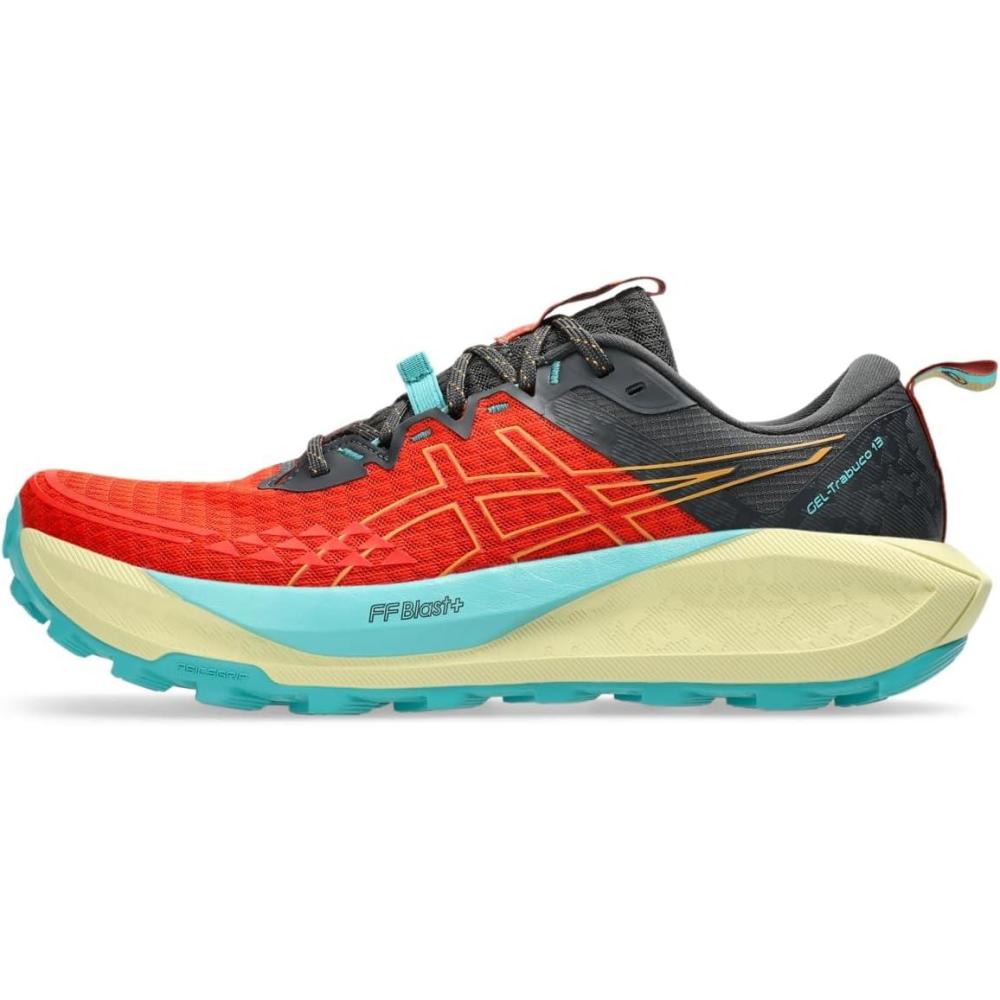 image:imageASICS Mens GelTrabuco 13 Running ShoesPiquant OrangeSandstorm