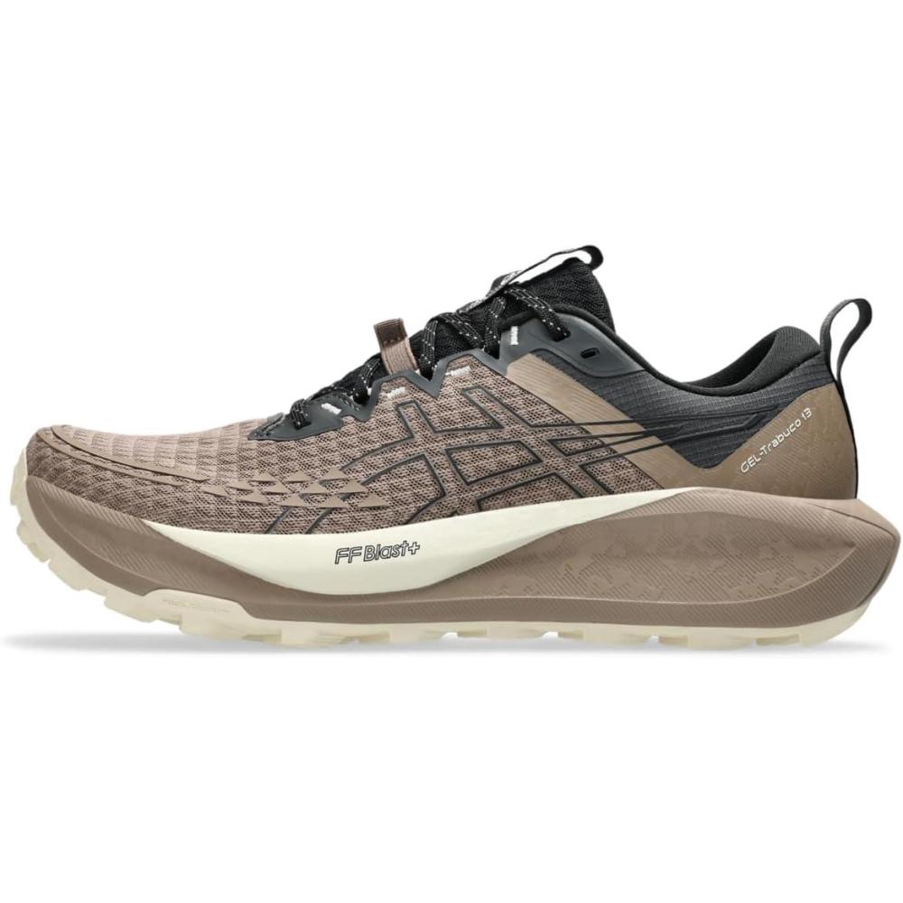 image:imageASICS Mens GelTrabuco 13 Running ShoesTaupe GreyBlack
