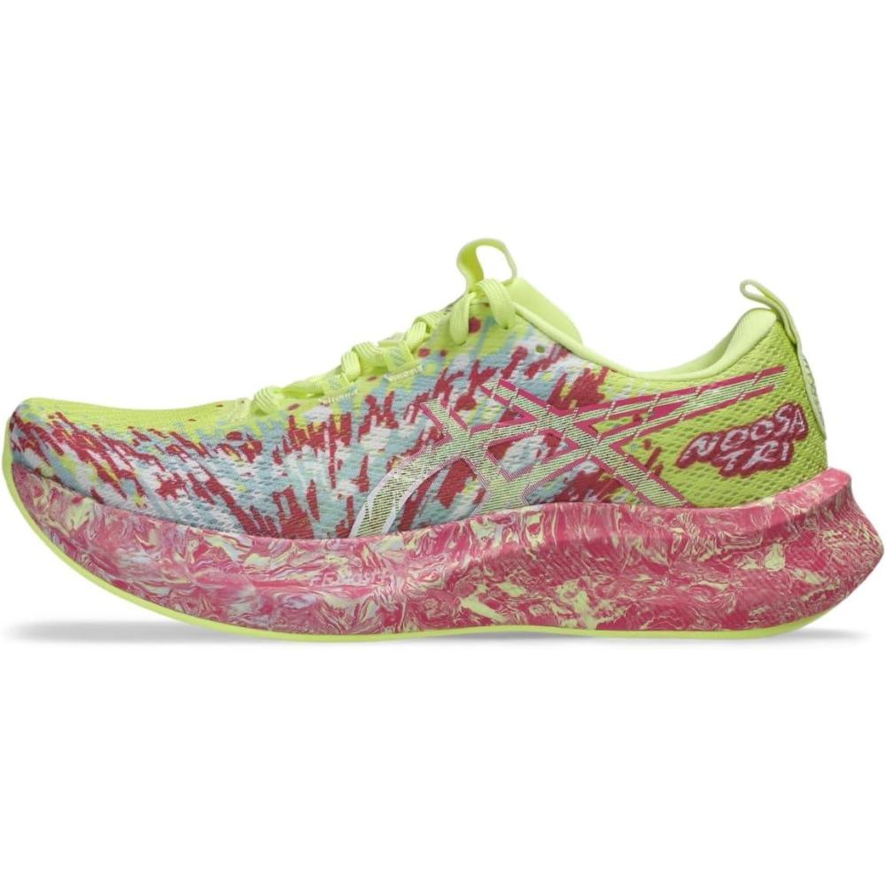 image:imageASICS Womens Noosa TRI 16 Running ShoesLucid YellowBright Rose